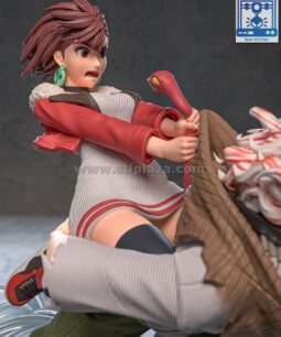 Momo Ayase and Okarun Dandadan 3d file