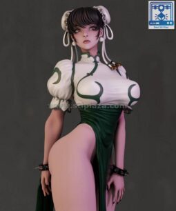chun-li 3d stl file
