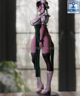 chun-li 3d stl file