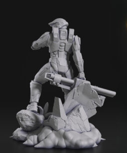 halo 3d stl file