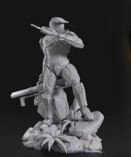 halo 3d stl file