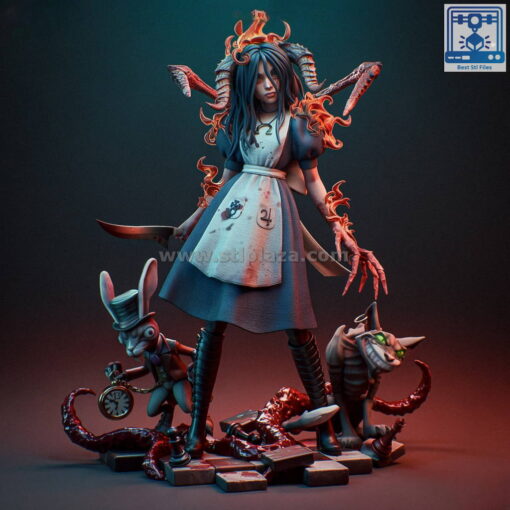 Alice stl file Madness Returns