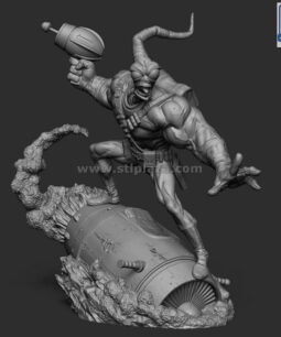 Earthworm Jim 3d stl file