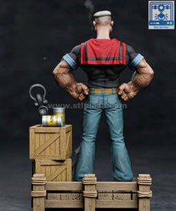 Popeye the Sailor 3d stl file