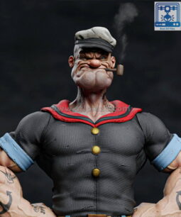 Popeye the Sailor 3d stl file