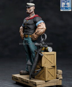 Popeye the Sailor 3d stl file