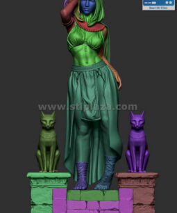 Cleopatra 3d stl file