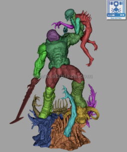 Doomguy Doom 3d stl file