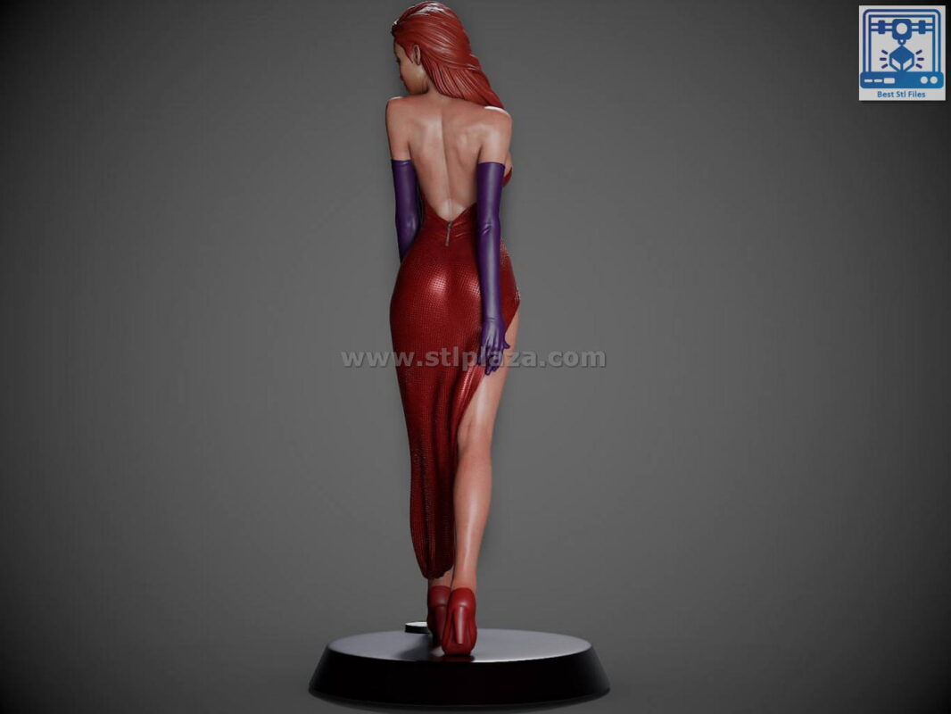 Jessica Rabbit Stl File For 3d Printers -Stlplaza.com Download Now