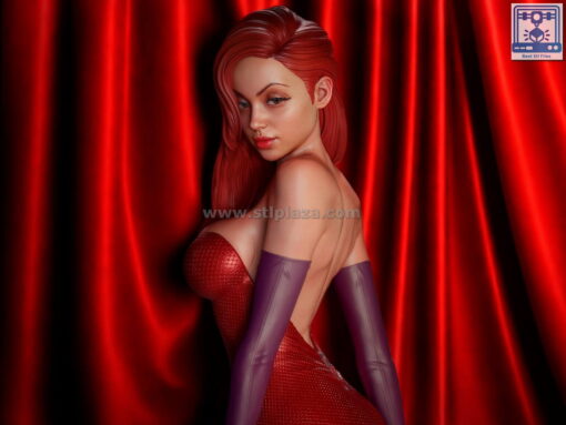Jessica Rabbit 3d stl file