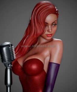 Jessica Rabbit 3d stl file