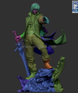 Dante Statue Devil May Cry 3d stl file