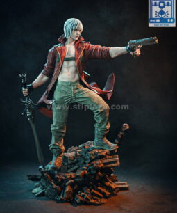 Dante Statue Devil May Cry 3d stl file