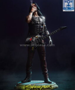 Johnny Silverhand 3d stl file