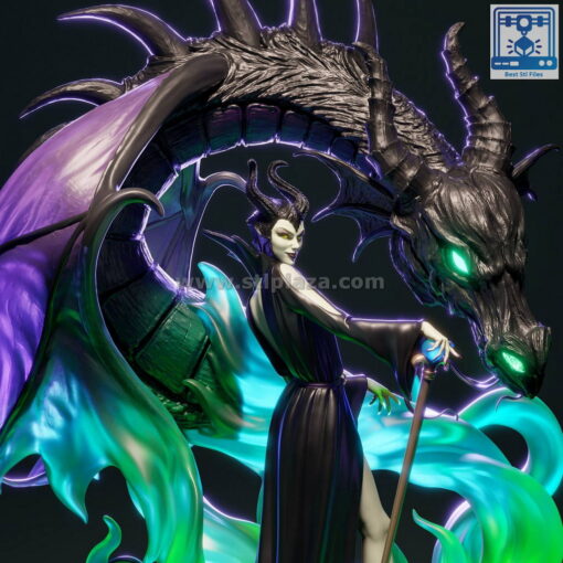 Maleficent 3d stl file