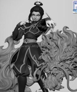 Princess Azula Avatar 3d stl file