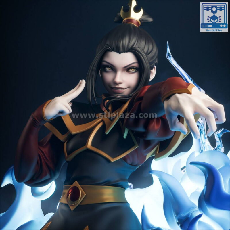Princess Azula Avatar Stl File For 3d Printers -Stlplaza.com Download Now