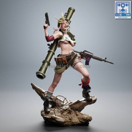 Tank Girl 3d stl file