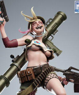 Tank Girl 3d stl file