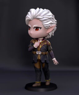 Astarion Chibi 3d stl file