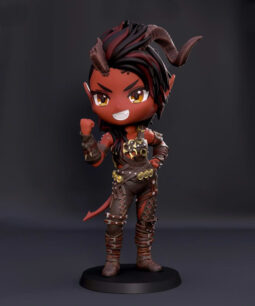 Karlach chibi stl file