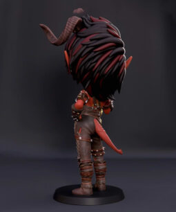 Karlach chibi stl file