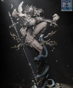 Lenora Queen of Crows Stl File For 3D Printers