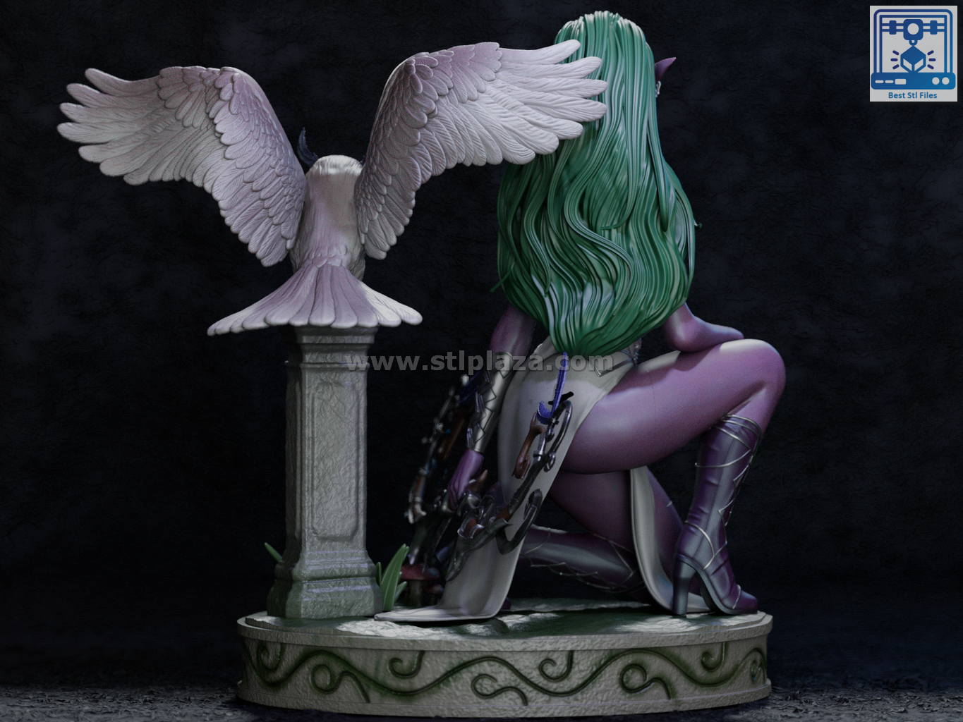 Tyrande Stl File Warcraft (v2) Download - Image 5
