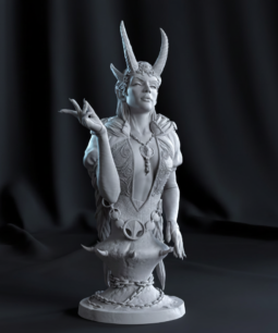 mizora bust stl free file