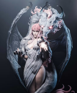 Dragon Girl 3d stl figure