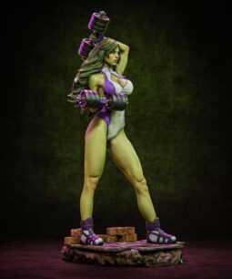 She Hulk 3d stl figure