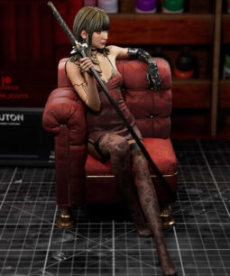 Yuriko 3d stl figure