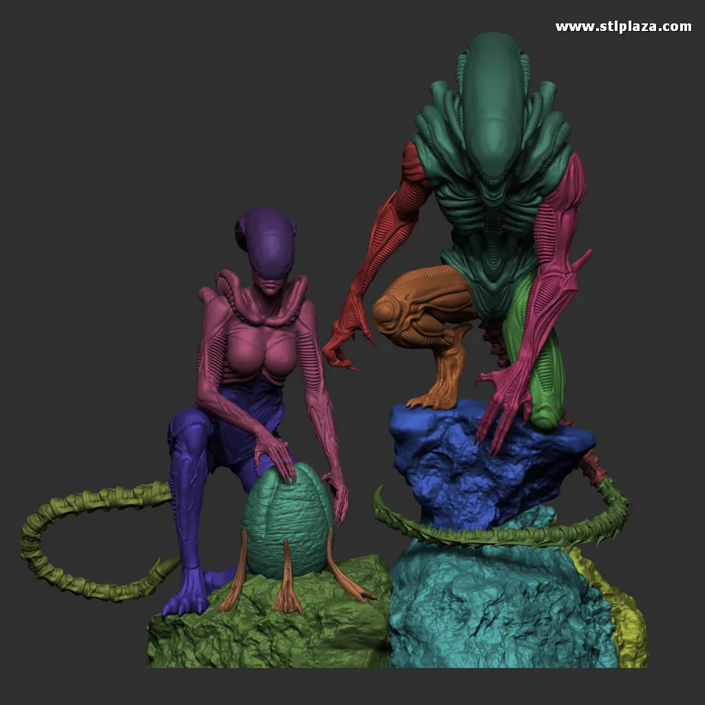 Xenomorph 3d stl file