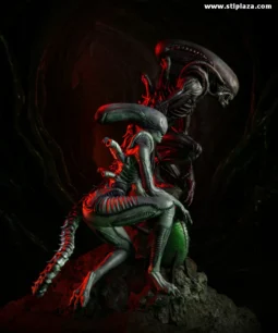 Xenomorph 3d stl file