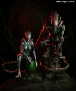 Xenomorph 3d stl file