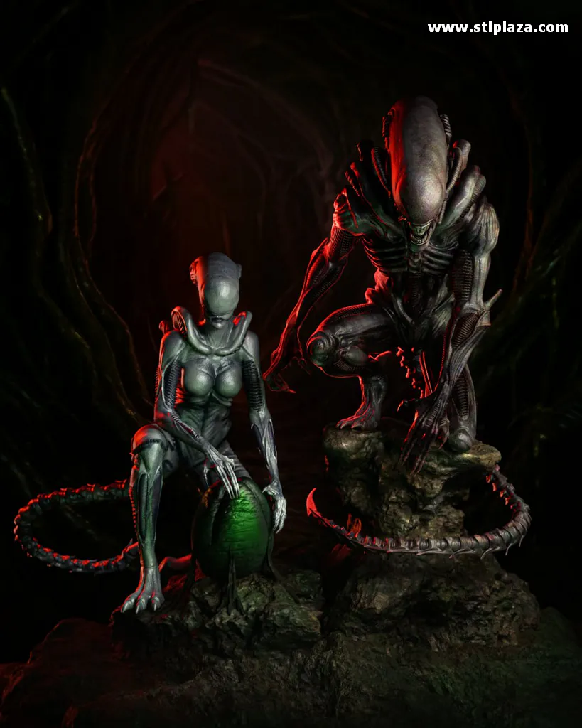 Xenomorph 3d stl file