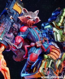 Rocket Raccoon Stl File For 3D Printers